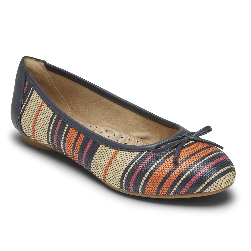 Rockport Flats For Womens Multicolor - Reagan Bow - EP9287461